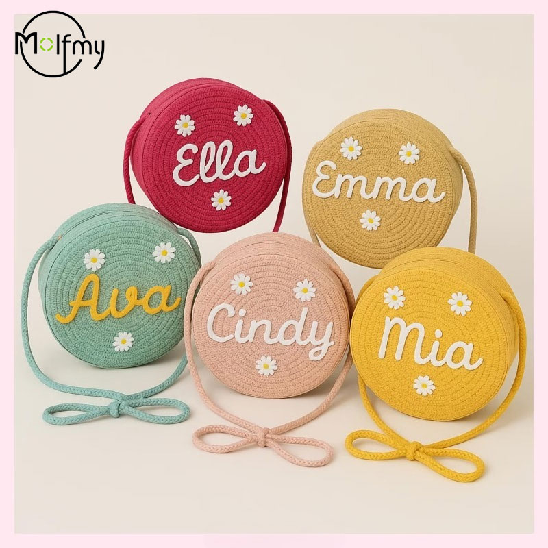 Tote Bag Beach - 1pcs Personalized Handmade Straw Bag for