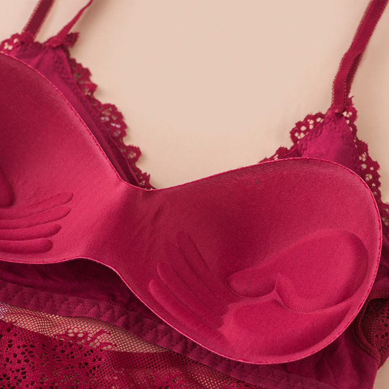 3D Sexy Lingerie Seamless Spor - огляд і ціна Bralette Triangle Set