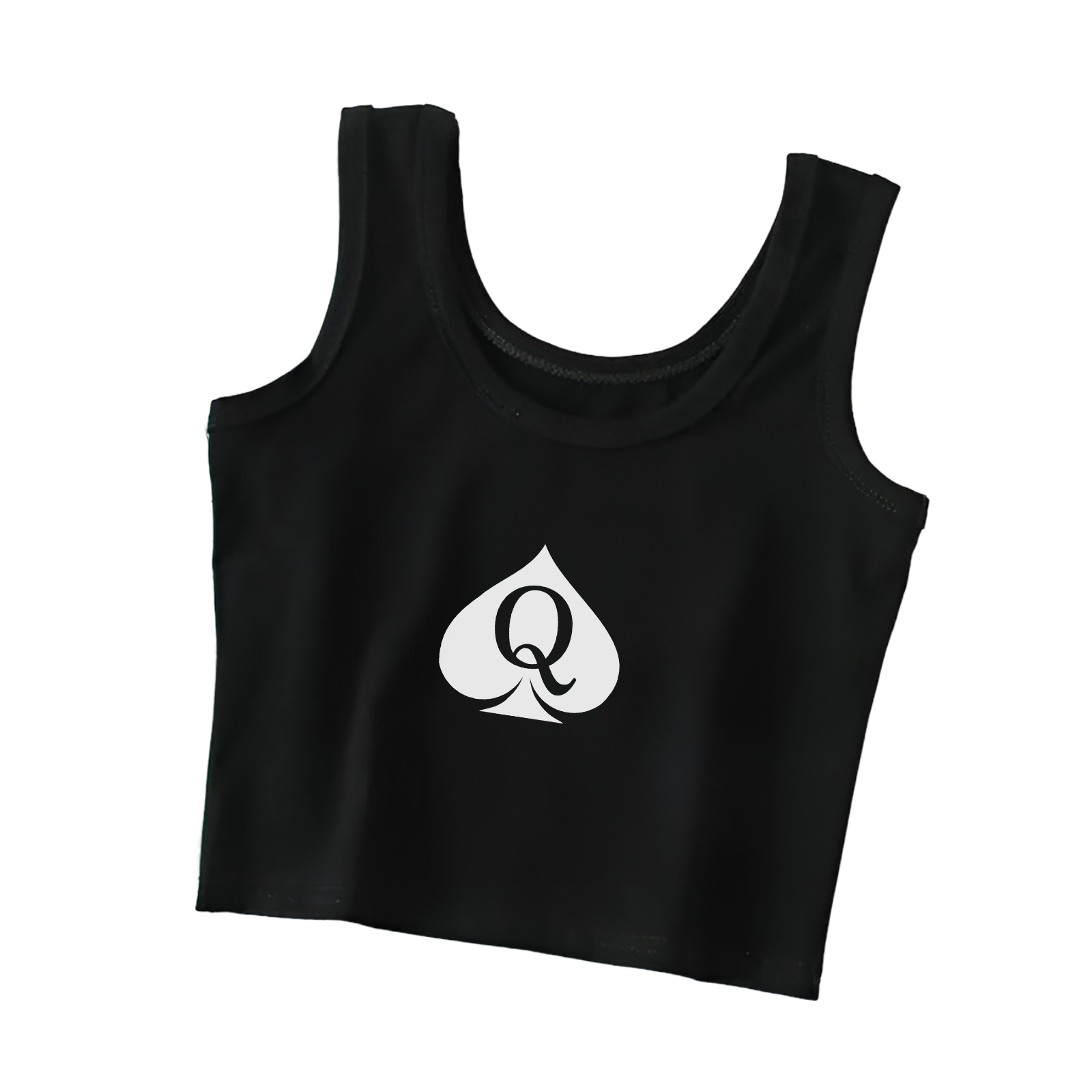 “Queen Of Spade” Womens Double - огляд і ціна Crop Top Crochet