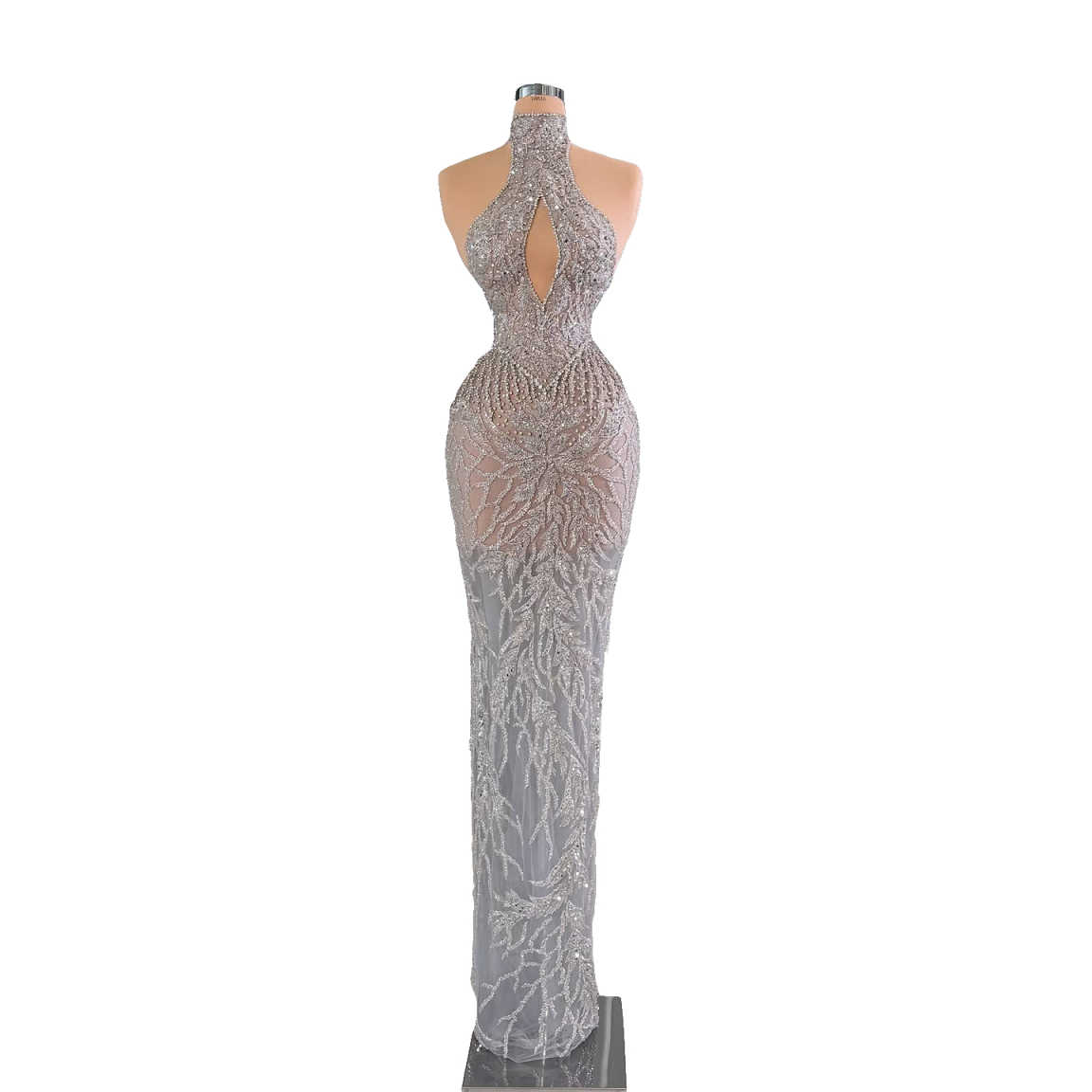 Sleek Evening Dresses Halter N - огляд і ціна Maxi Dress Halter