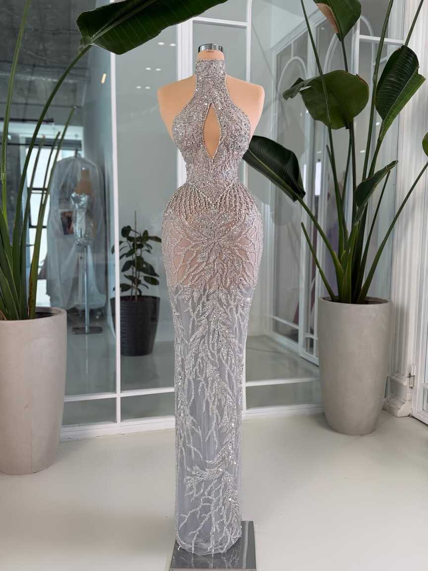 Sleek Evening Dresses Halter N - огляд і ціна Maxi Dress Halter
